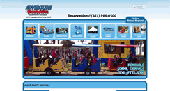 Desktop Screenshot of adventure-moonwalks.com